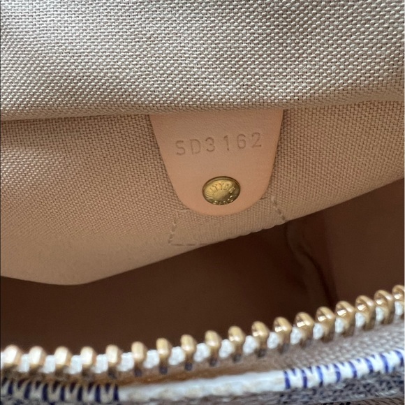 LOUIS VUITTON SPEEDY 25- Damier Azur - Picture 14 of 17